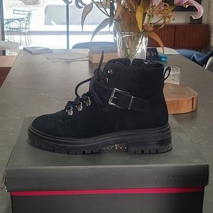 Vince Camuto Black Suede boots